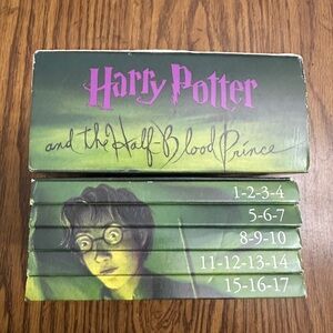 Harry Potter and the Half Blood Prince book on CDs